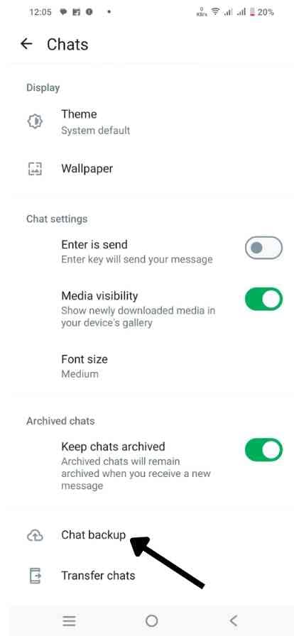 How To Backup Whatsapp Chat